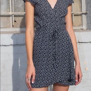 Blue Floral Brandy Melville Wrap Dress!!